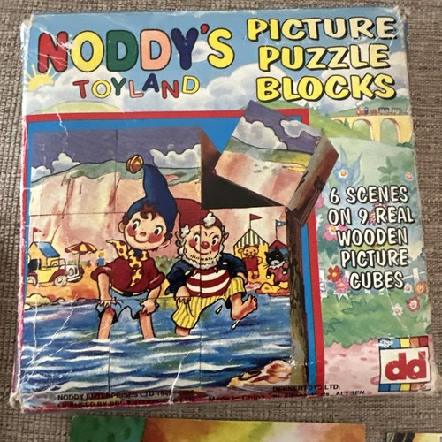 Noddy picture puzzle blocks - picture,