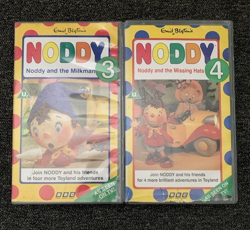 Noddy vhs video tapes - noddy,