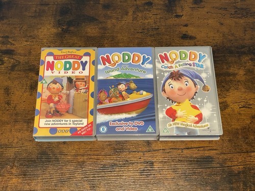 Vintage 1990s noddy - noddy, x3
