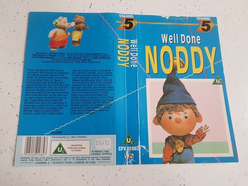 Well done noddy vhs - ,